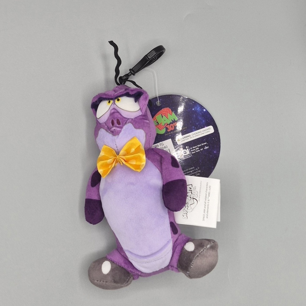 Space‎ Jam 30th Anniversary Plush Hanger Bupkus Bag Clip Keychain